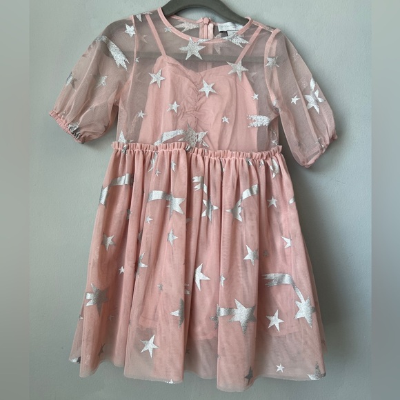 Stella McCartney Other - Stella McCartney Pink and Silver Star Dress